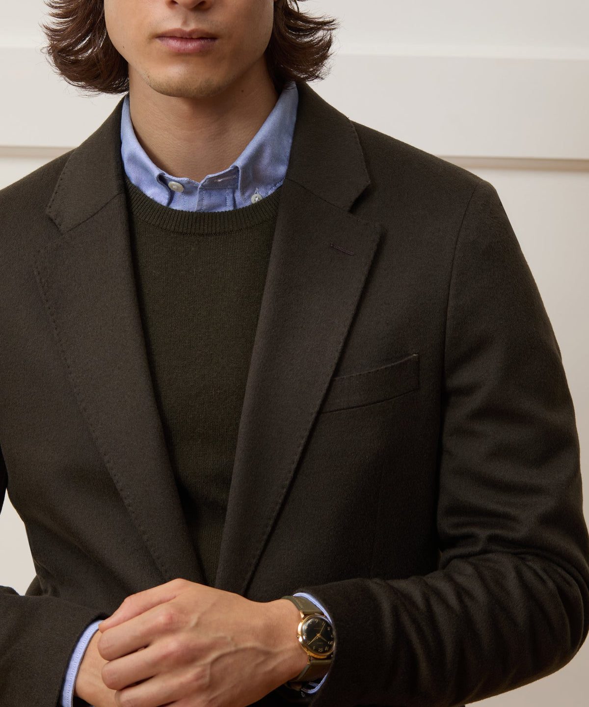 Todd Snyder Italian Cashmere Sutton Jacket - Snyder Olive