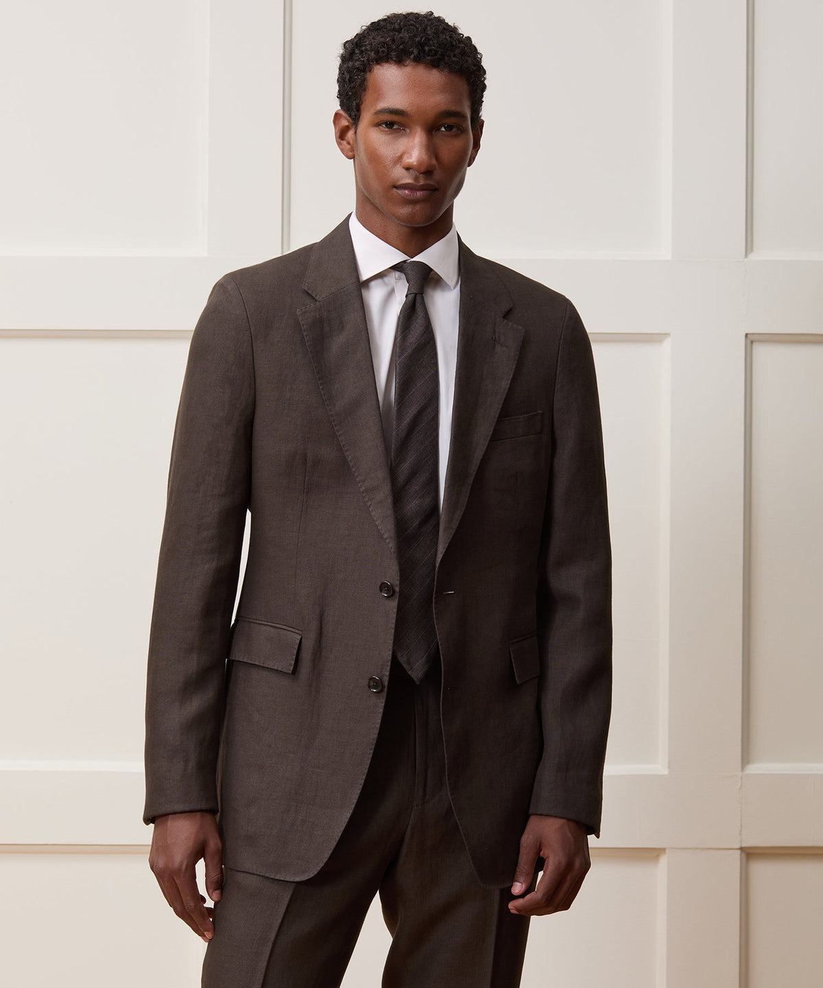 Todd Snyder Italian Linen Sutton Jacket - Caviar