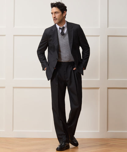 Todd Snyder Italian Flannel Pinstripe Wythe Jacket - Black