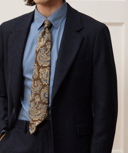 Todd Snyder Italian Donegal Herringbone Sutton Jacket - Navy