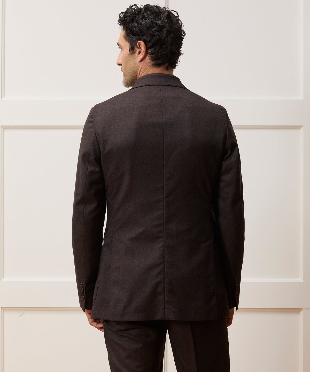 Todd Snyder Italian Flannel Madison Jacket - Dark Brown