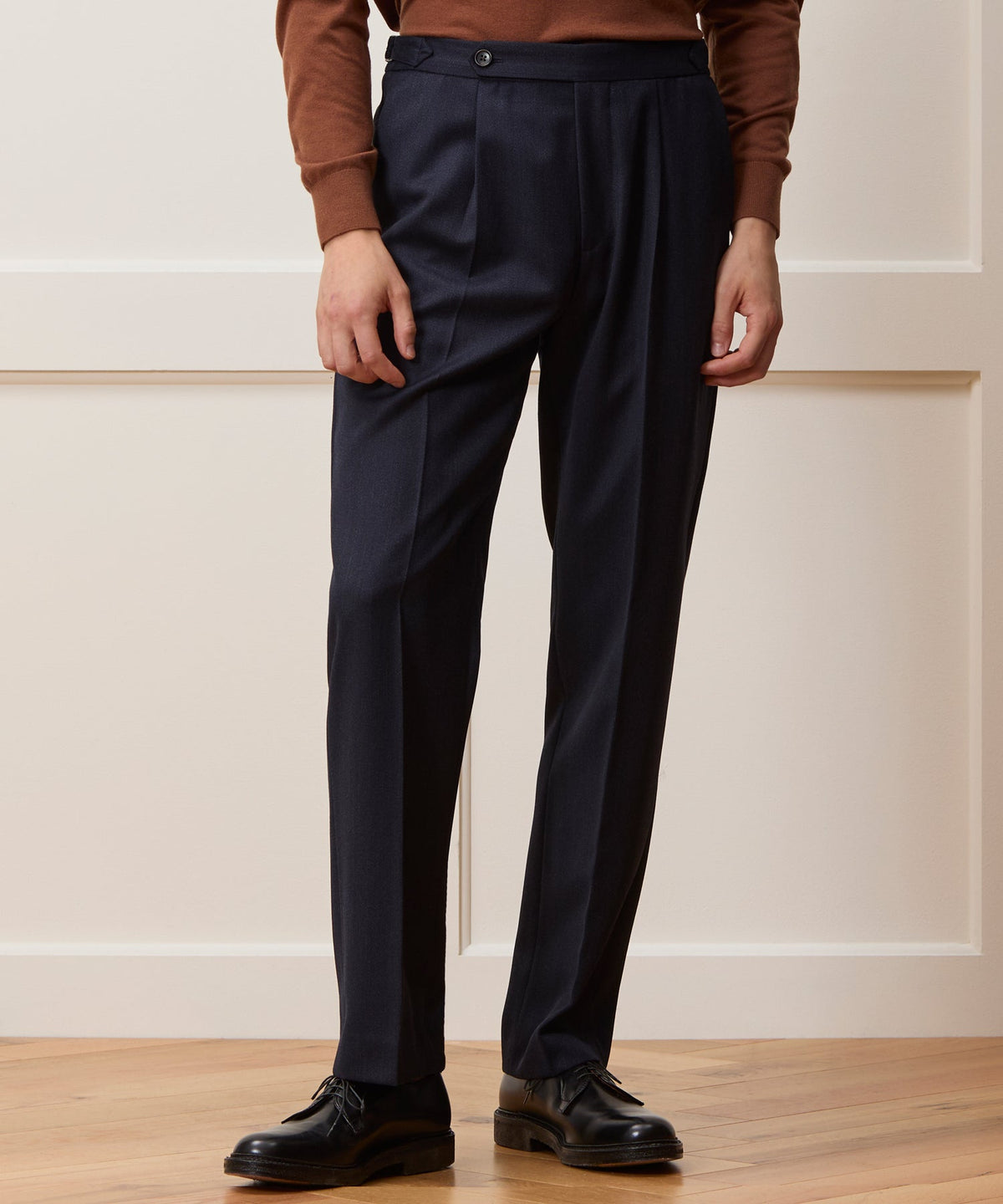 Todd Snyder Italian Cavalry Twill Side Tab Trouser - Indigo