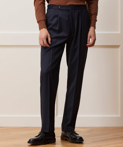 Todd Snyder Italian Cavalry Twill Side Tab Trouser - Indigo