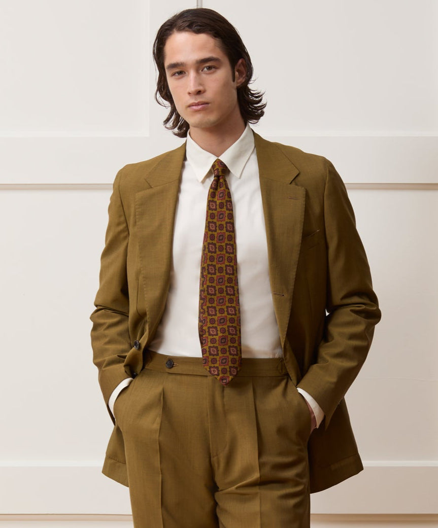 Todd Snyder Italian Mohair Madison Jacket - Gold
