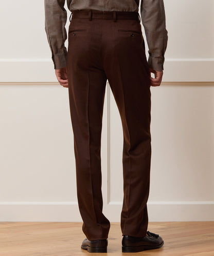 Todd Snyder Italian Cashmere Sutton Trouser - Chocolate