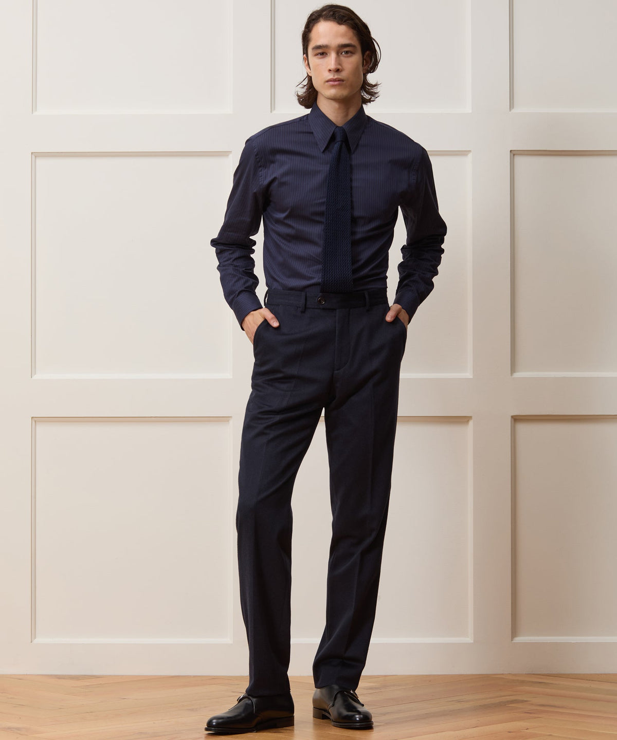 Todd Snyder Italian Cashmere Sutton Trouser - Navy