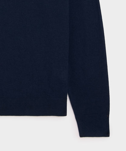 Todd Snyder Silk-Cashmere Crewneck Sweater - Navy