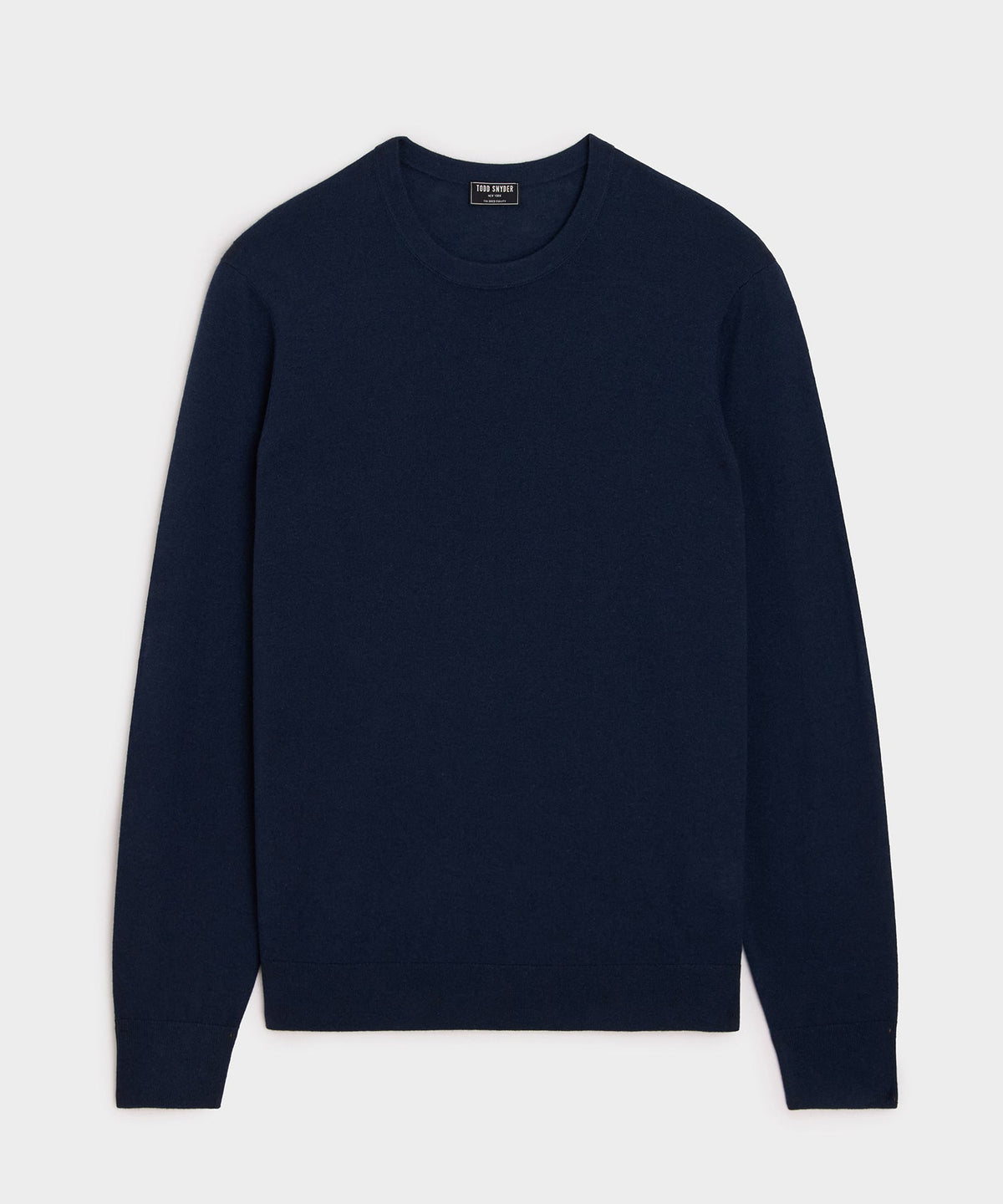 Todd Snyder Silk-Cashmere Crewneck Sweater - Navy