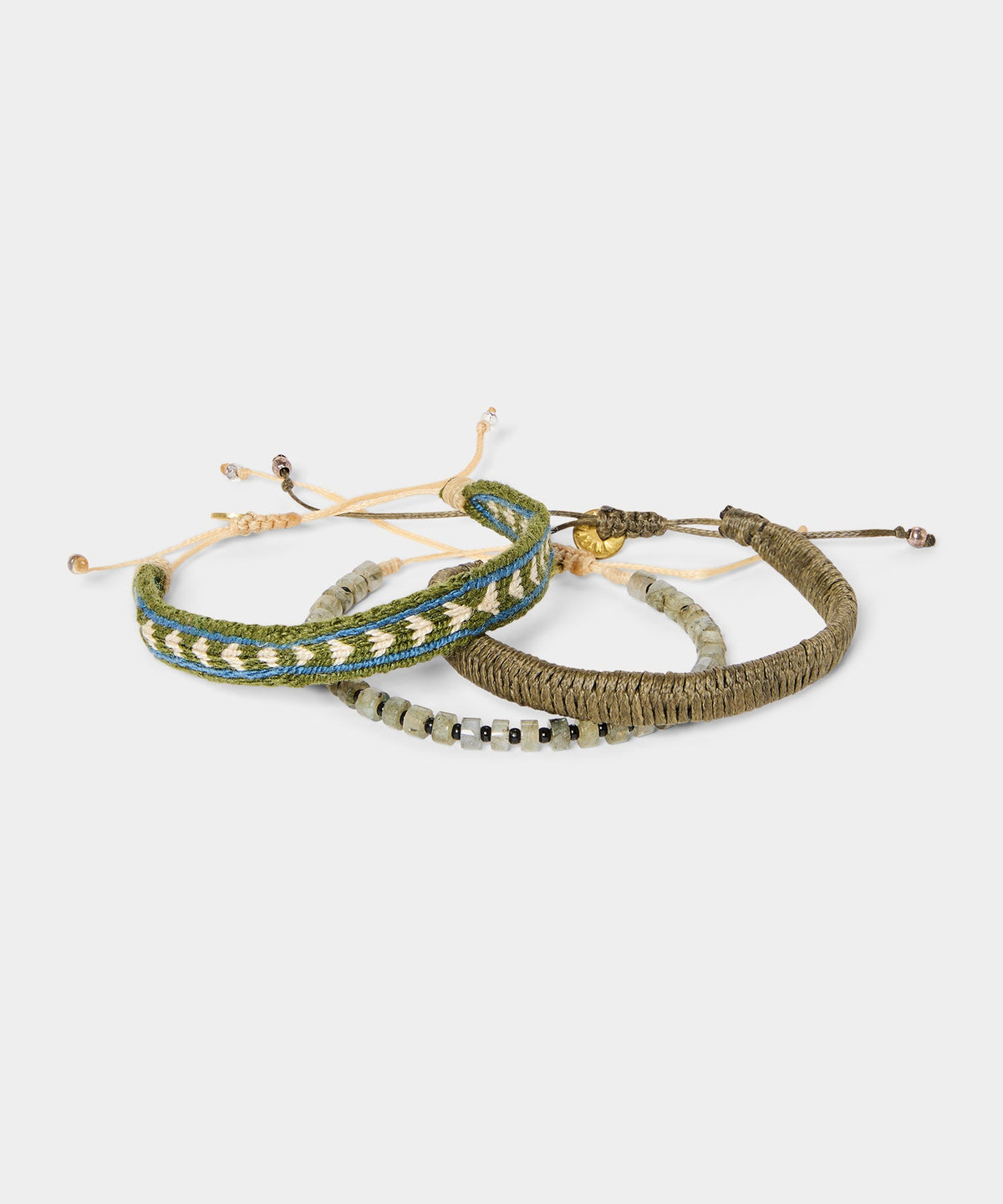 Todd Snyder Guanábana Bracelet Set - Brown