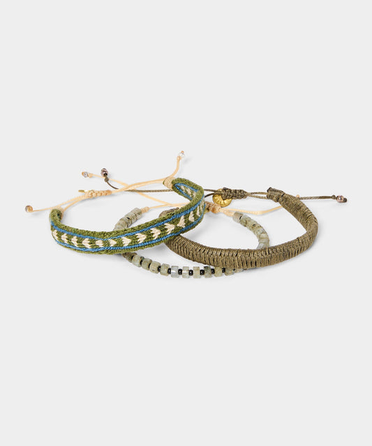 Todd Snyder Guanábana Bracelet Set - Brown