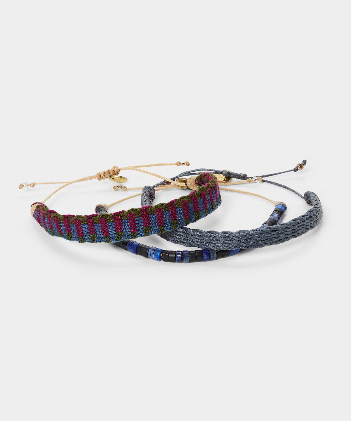 Todd Snyder Guanábana Bracelet Set - Sky Blue