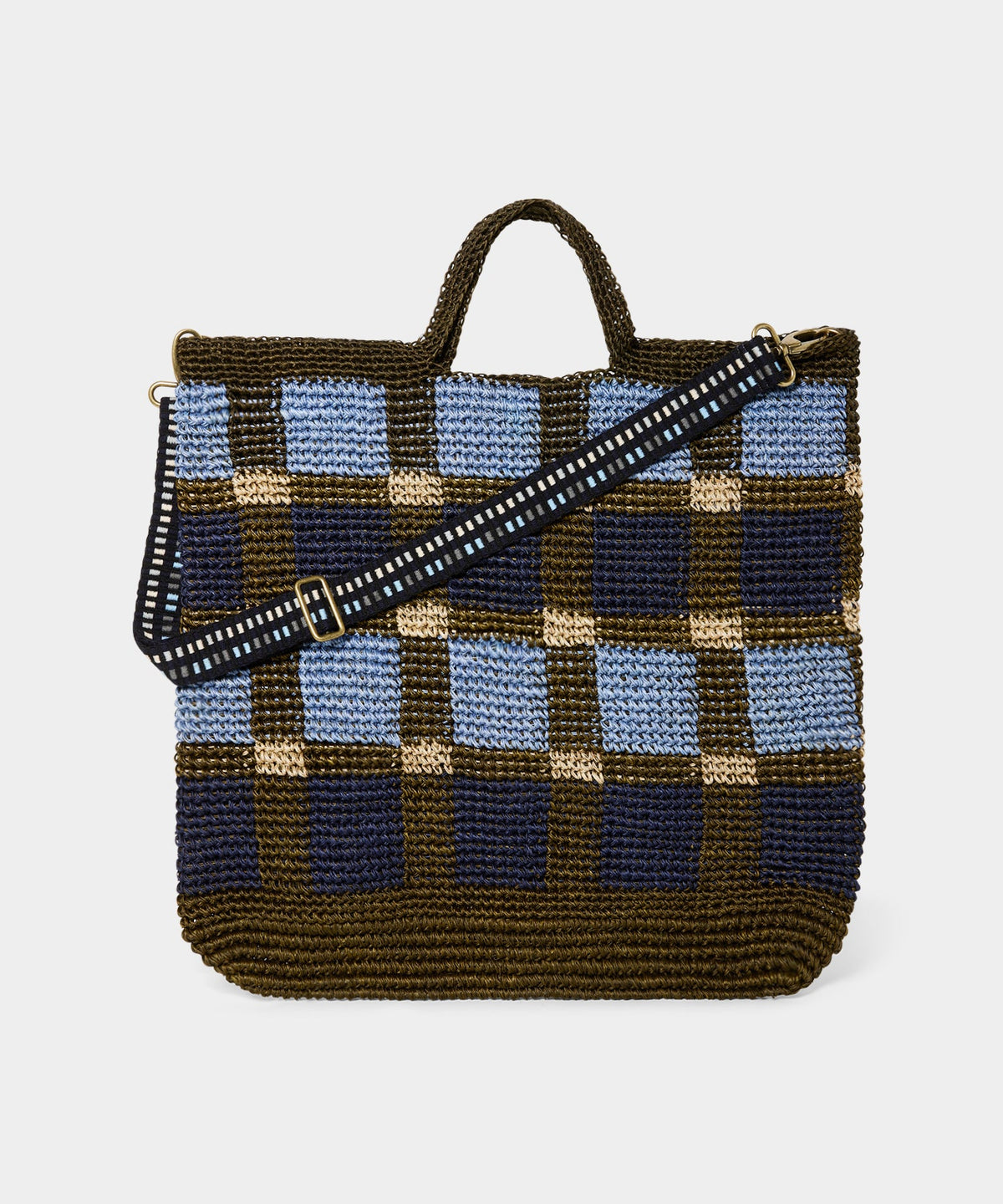 Todd Snyder Guanábana Double-Strap Fique Bag - Green