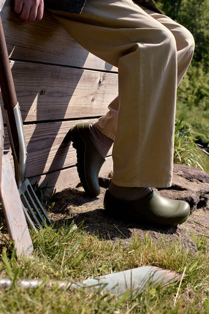 Todd Snyder Todd Snyder x Gardenheir Rubber Clogs - Olive