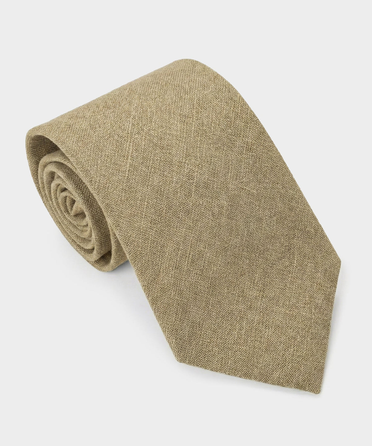 Todd Snyder Italian Linen Tie - Oatmeal