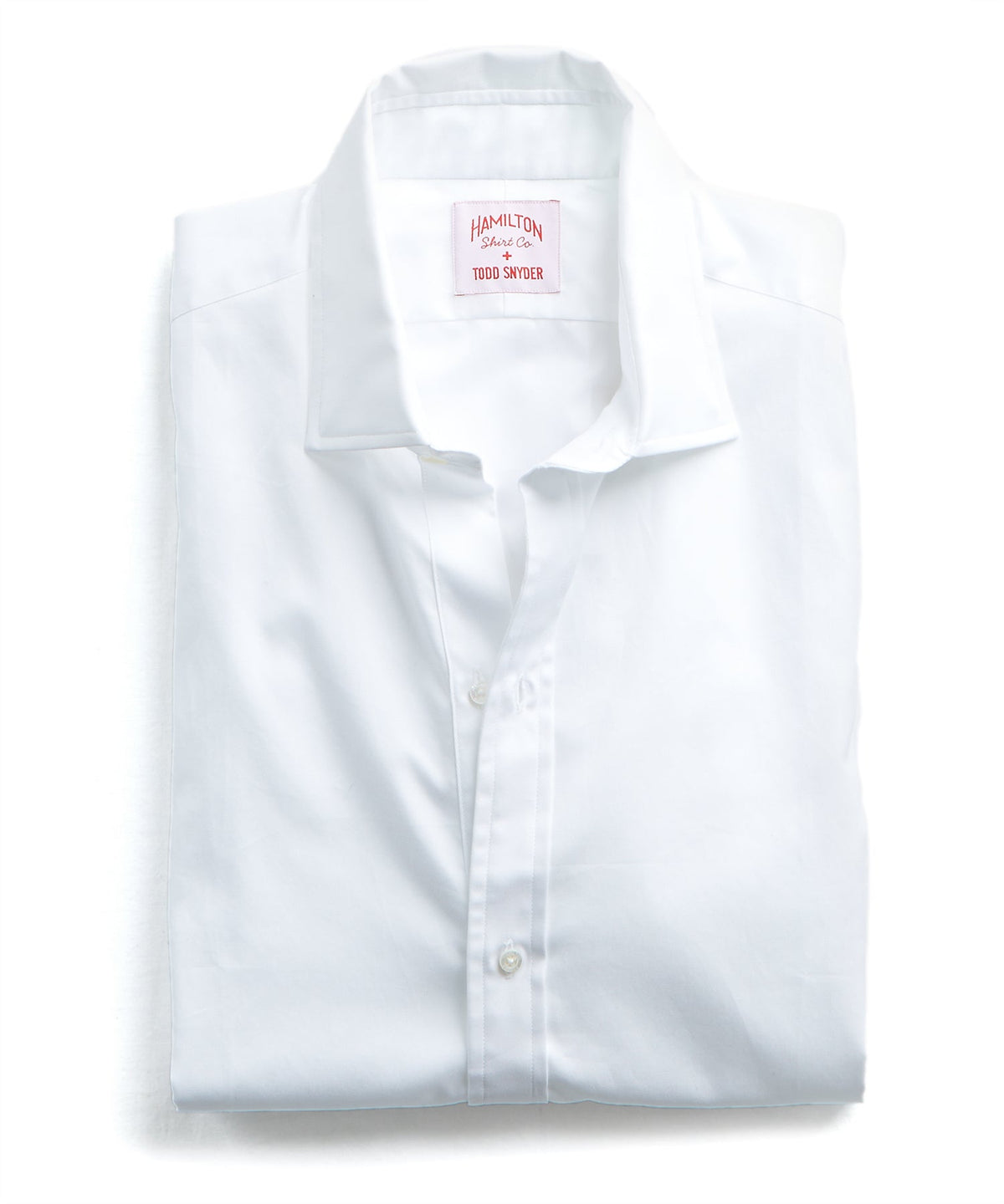 Todd Snyder Hamilton + Todd Snyder Tuxedo Shirt with French Cuff - White