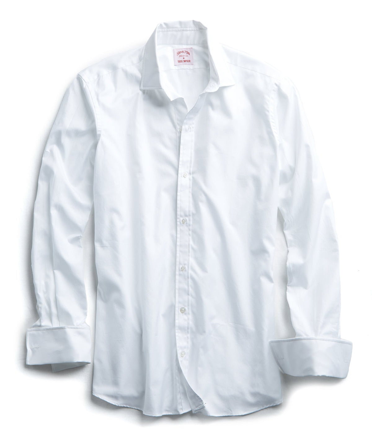 Todd Snyder Hamilton + Todd Snyder Tuxedo Shirt with French Cuff - White