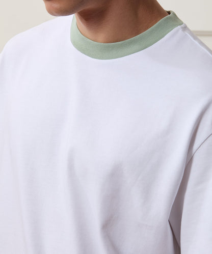Todd Snyder Boxy Jersey Ringer Tee - Simply White