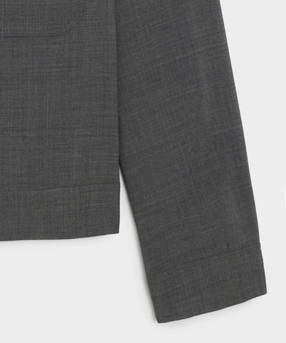 Todd Snyder Tropical Wool Eisenhower Jacket - Charcoal