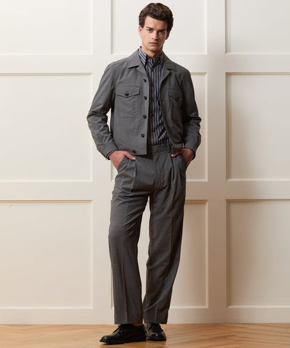 Todd Snyder Tropical Wool Eisenhower Jacket - Charcoal