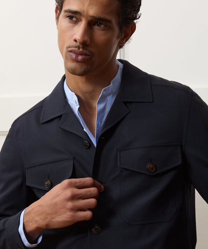 Todd Snyder Tropical Wool Eisenhower Jacket - Navy