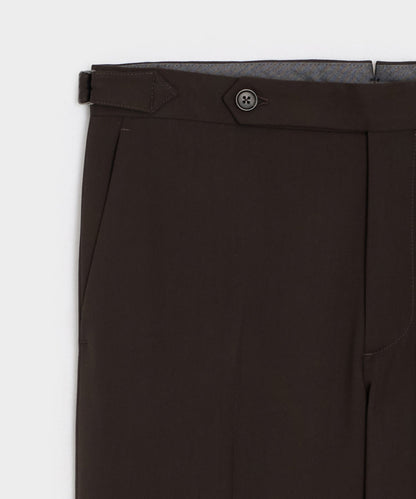 Todd Snyder Italian Gabardine Side Tab Trouser - Caviar