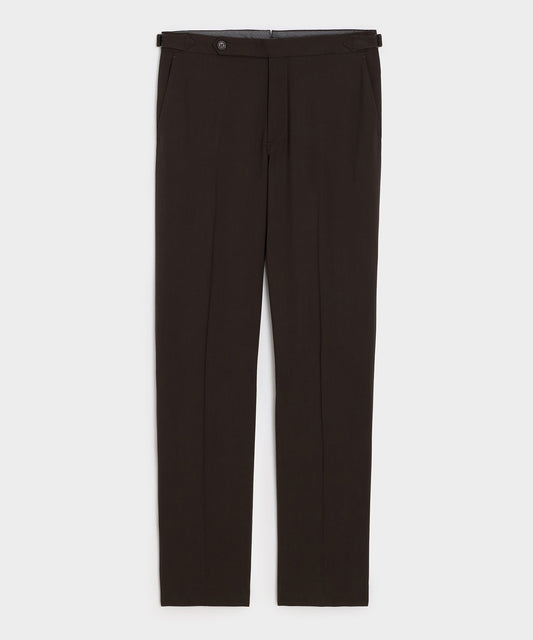 Todd Snyder Italian Gabardine Side Tab Trouser - Caviar
