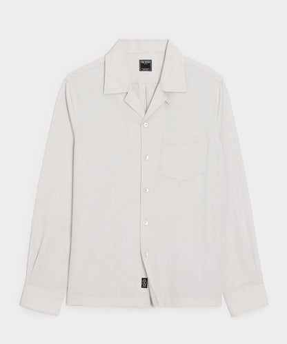 Todd Snyder Sueded Tencel Hollywood Shirt - Cream