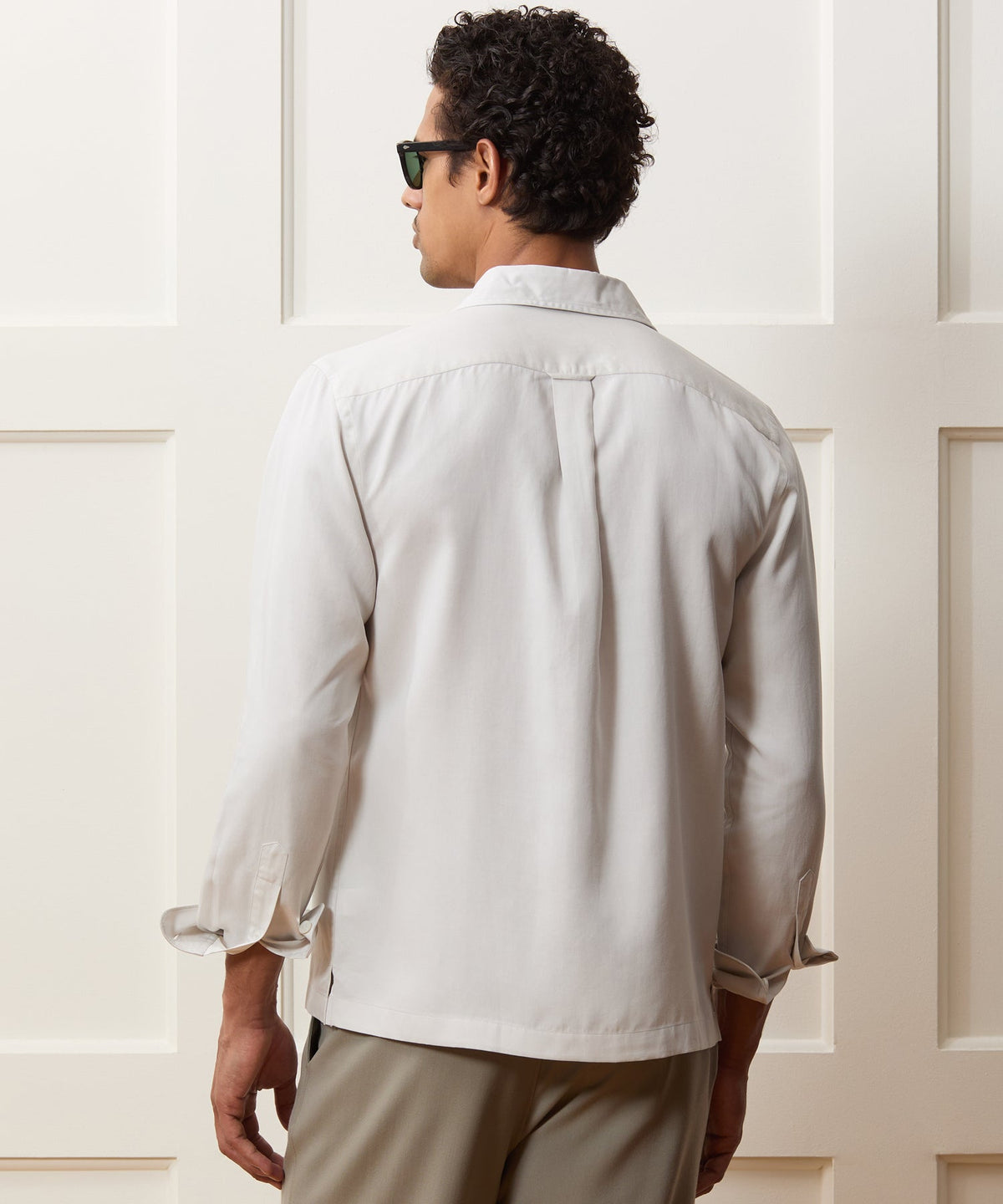 Todd Snyder Sueded Tencel Hollywood Shirt - Cream