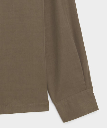 Todd Snyder Sueded Tencel Hollywood Shirt - Taupe