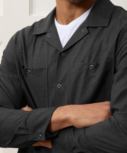 Todd Snyder Merino Mechanic Shirt - Charcoal