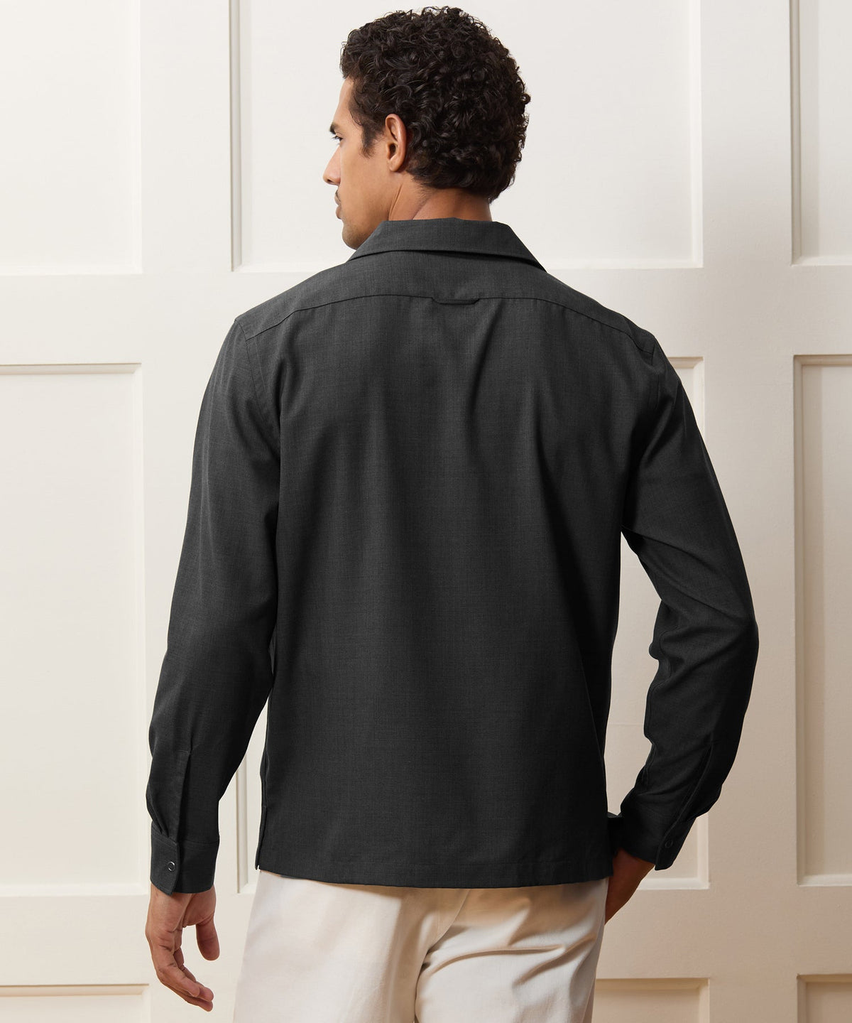 Todd Snyder Merino Mechanic Shirt - Charcoal