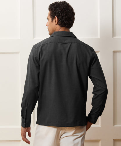 Todd Snyder Merino Mechanic Shirt - Charcoal