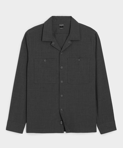 Todd Snyder Merino Mechanic Shirt - Charcoal