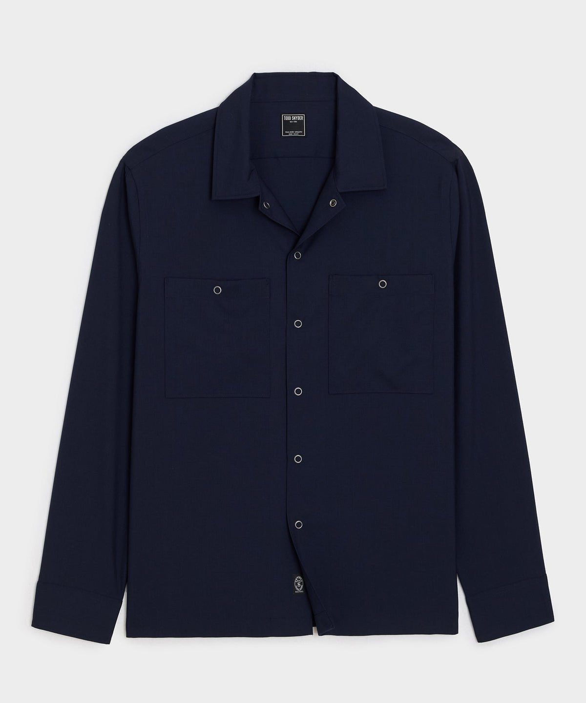 Todd Snyder Merino Mechanic Shirt - Navy