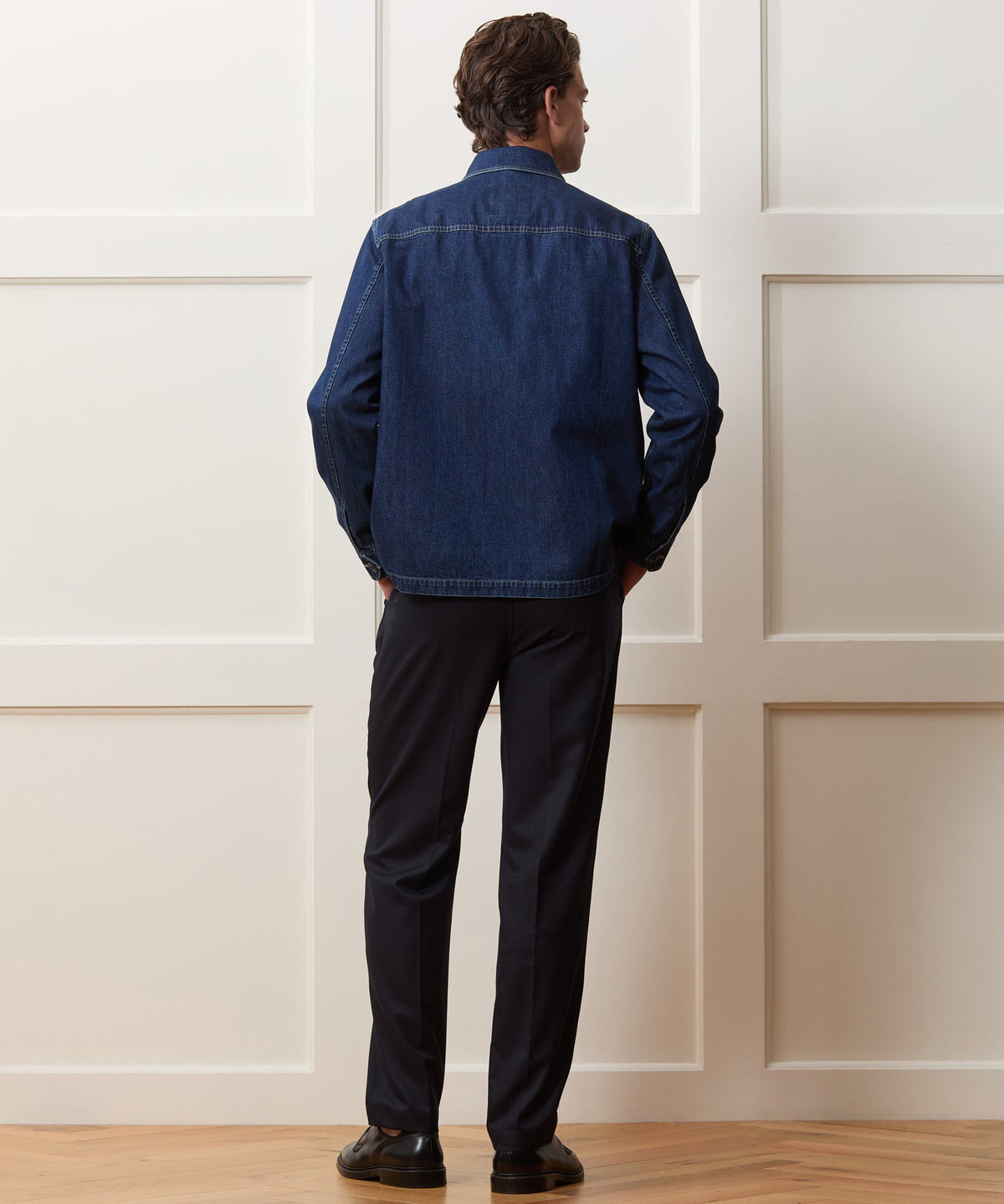 Todd Snyder Denim Military Overshirt - Indigo