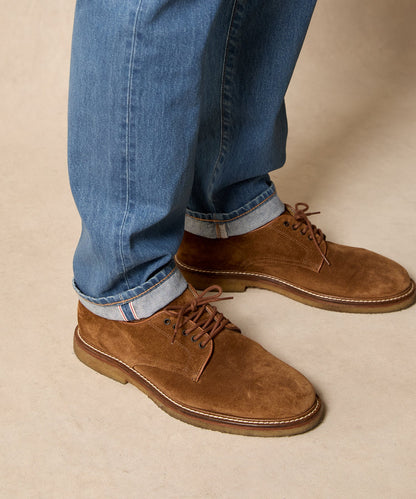 Todd Snyder Nomad Derby Shoe - Tobacco