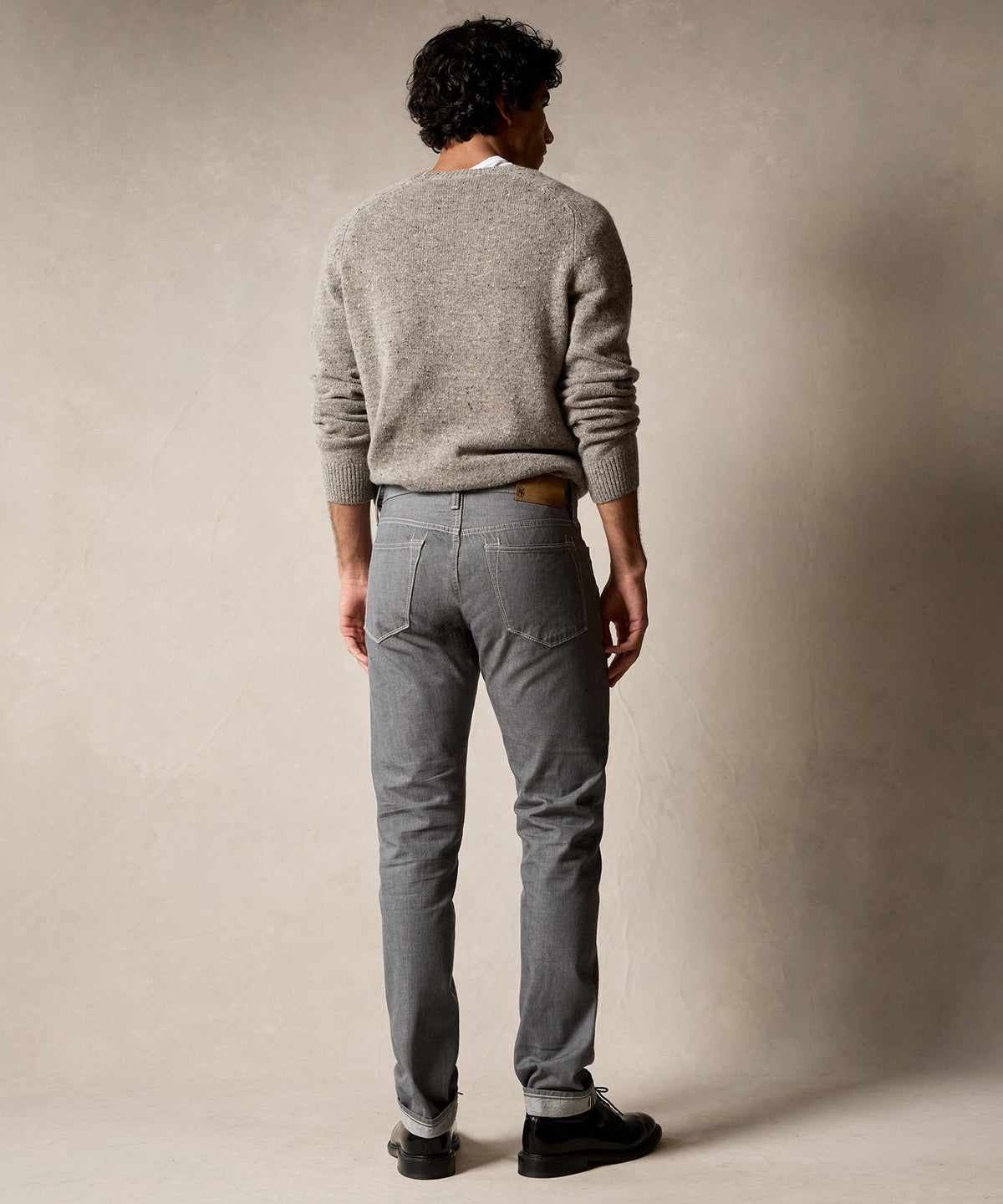 Todd Snyder Slim Lightweight Japanese Selvedge Jean - Charcoal
