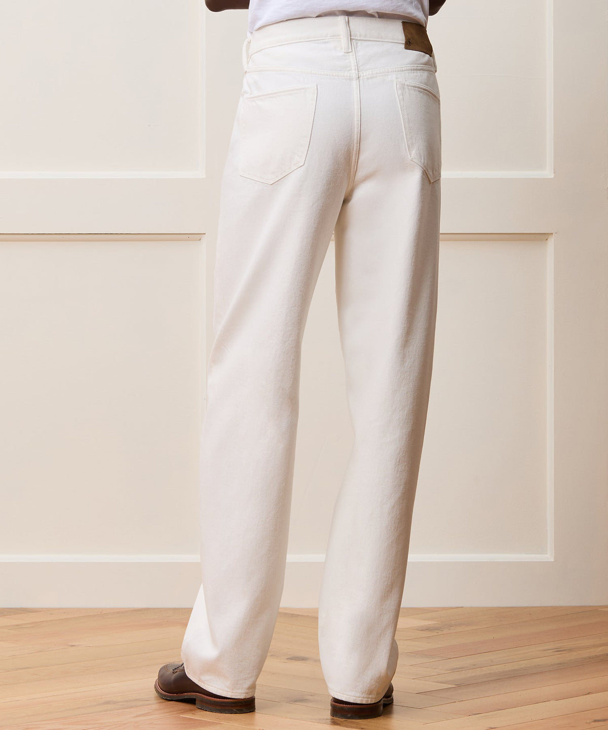 Todd Snyder Relaxed Selvedge Jean - White