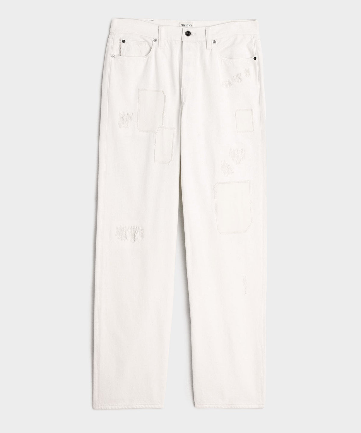 Todd Snyder Relaxed Selvedge Jean - White