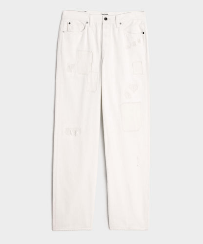 Todd Snyder Relaxed Selvedge Jean - White