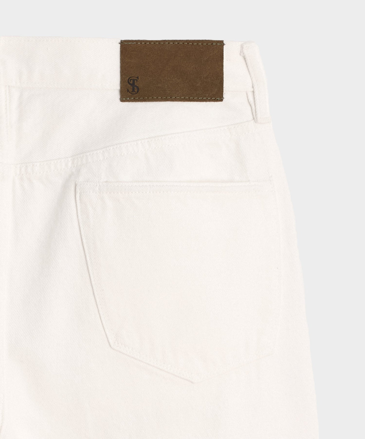 Todd Snyder Relaxed Selvedge Jean - White