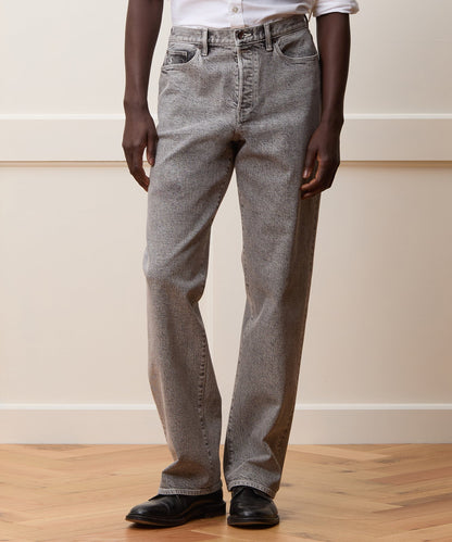 Todd Snyder Relaxed Selvedge Jean - Charcoal