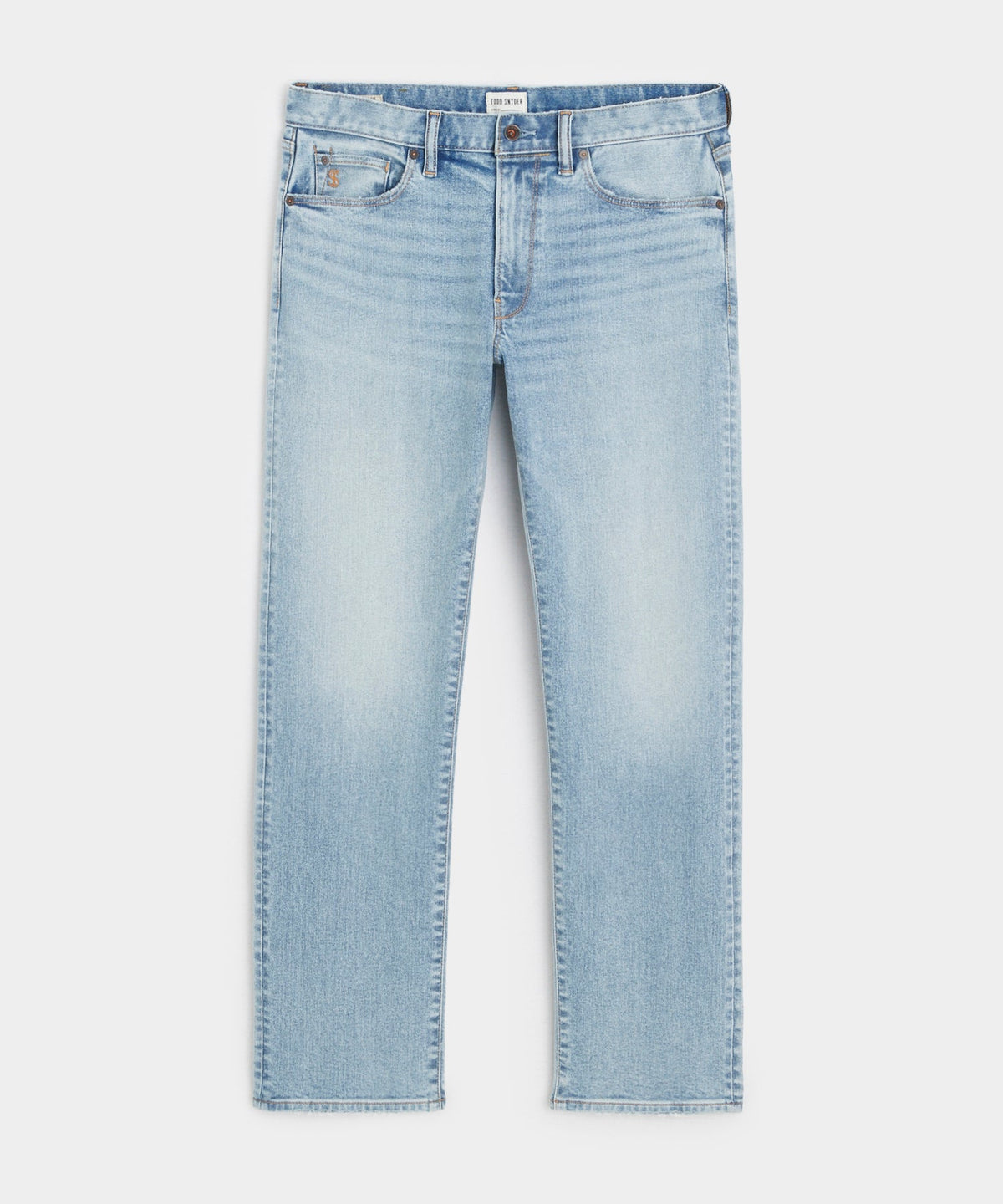 Todd Snyder Straight Fit Stretch Jean - Blue