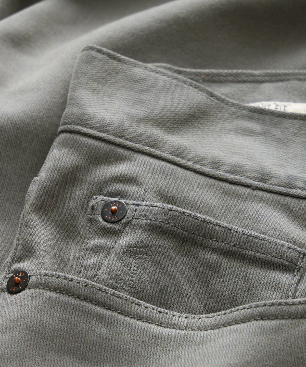 Todd Snyder Slim Fit 5-Pocket Chino - Rocky Coast