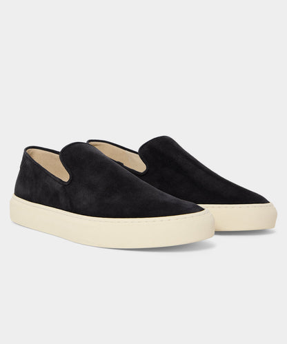 Todd Snyder CQP Jetty Slip-On Sneaker - Black