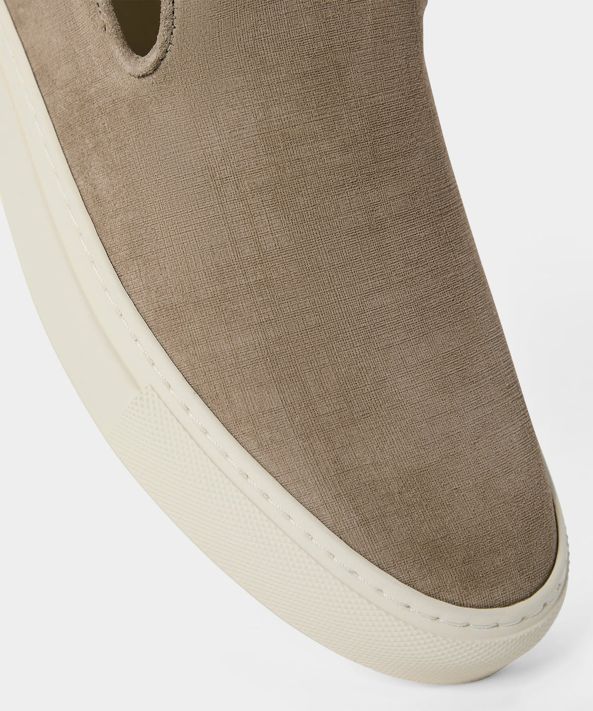Todd Snyder CQP Jetty Slip-On Sneaker - Beige