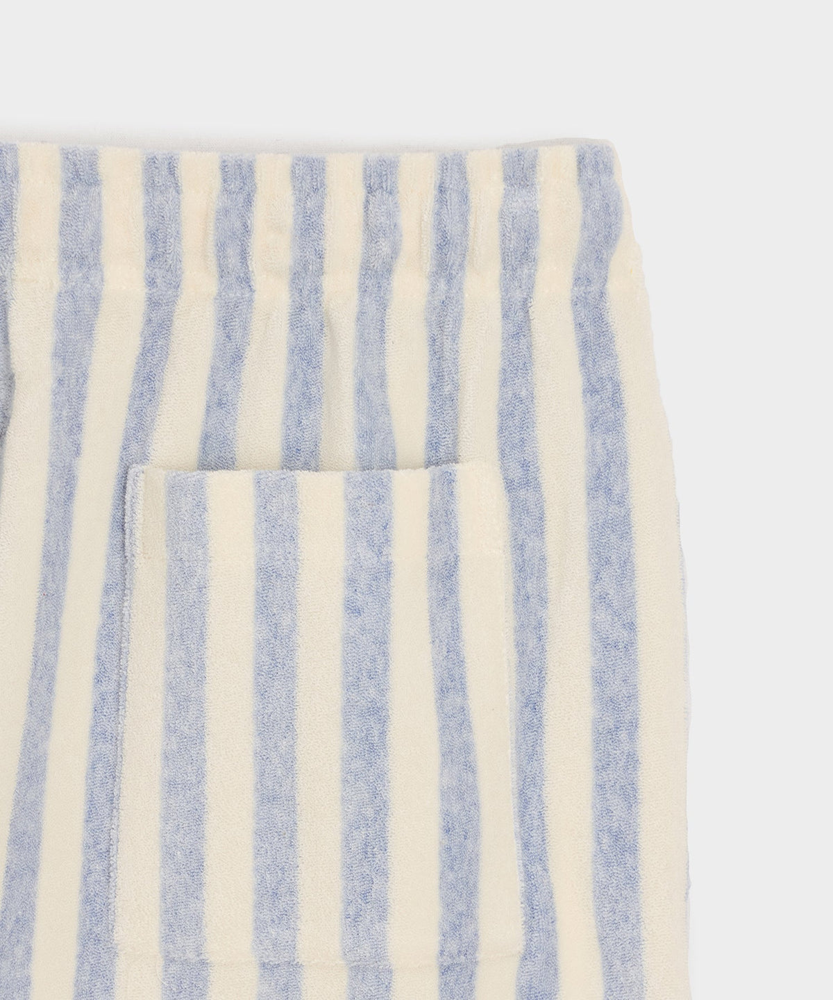 Todd Snyder 6" Striped Terry Short - Light Blue