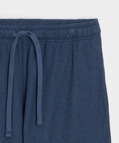 Todd Snyder 7" Bouclé Short - Smoked Cobalt