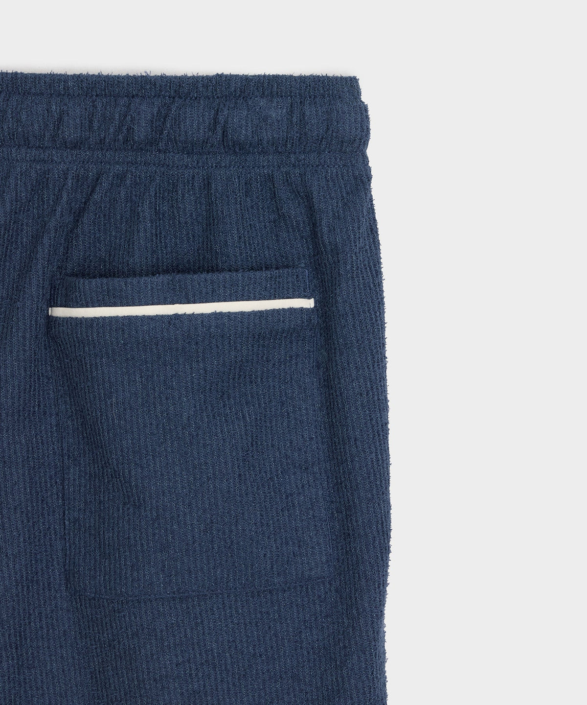 Todd Snyder 7" Bouclé Short - Smoked Cobalt