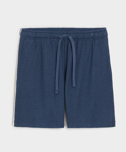 Todd Snyder 7" Bouclé Short - Smoked Cobalt